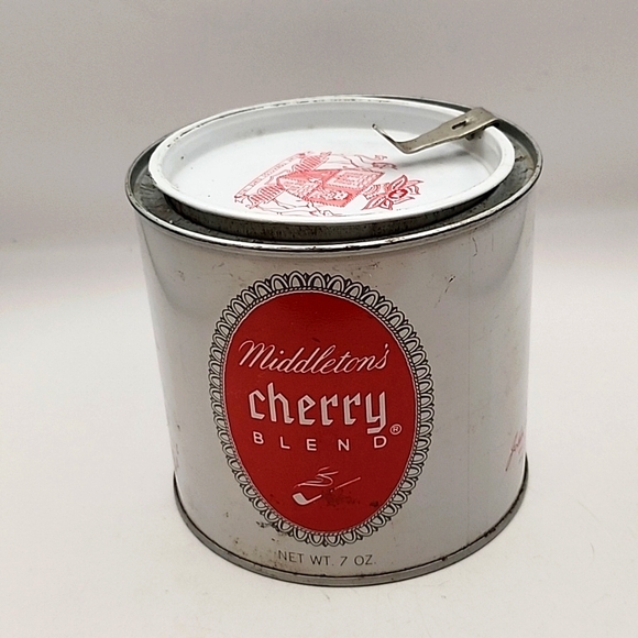 Vintage Middleton's Cherry Blend Tobacco Tin - Picture 1 of 10